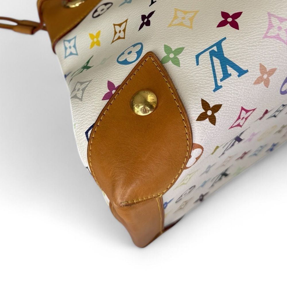 LOUIS VUITTON Murakami White Multicolor Ursula Bag - Picture 9 of 15